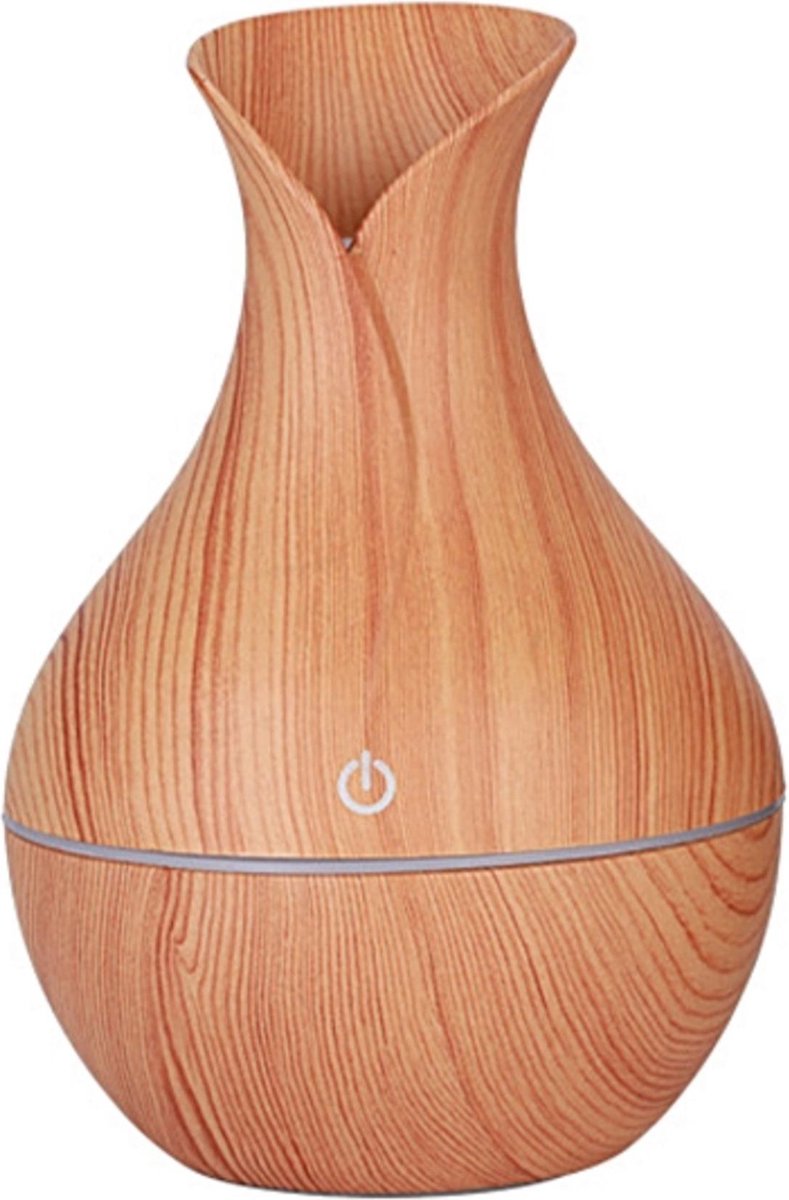 Konor® Ultrasonic Aroma Diffuser | 300 ml | Soft Wood | Luchtbevochtiger | Verdamper | Aromatherapie | Geurverspreider | Aromadiffusers