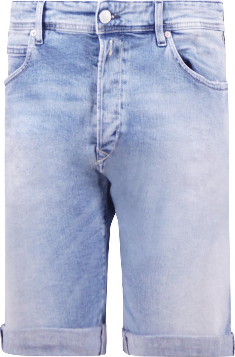 Replay Bermuda Blauw  heren maat 30