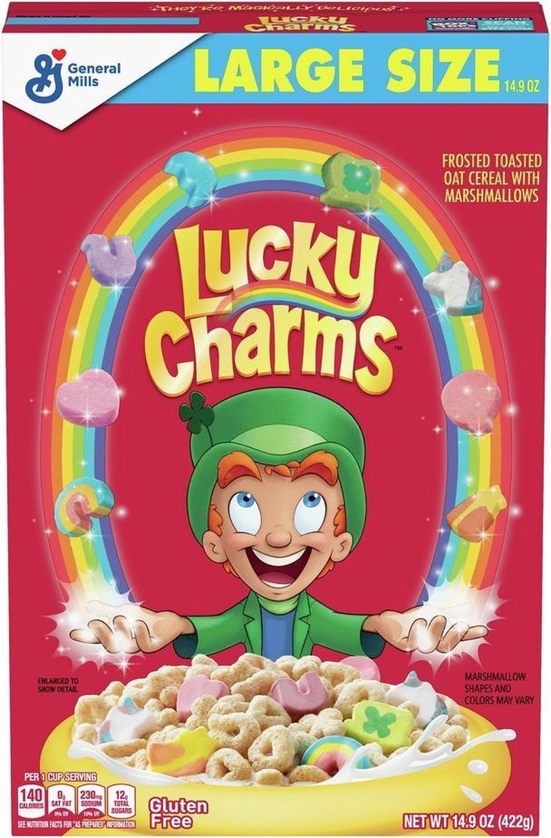 LUCKY  CHARMS  14.9 OZ / 422 GR