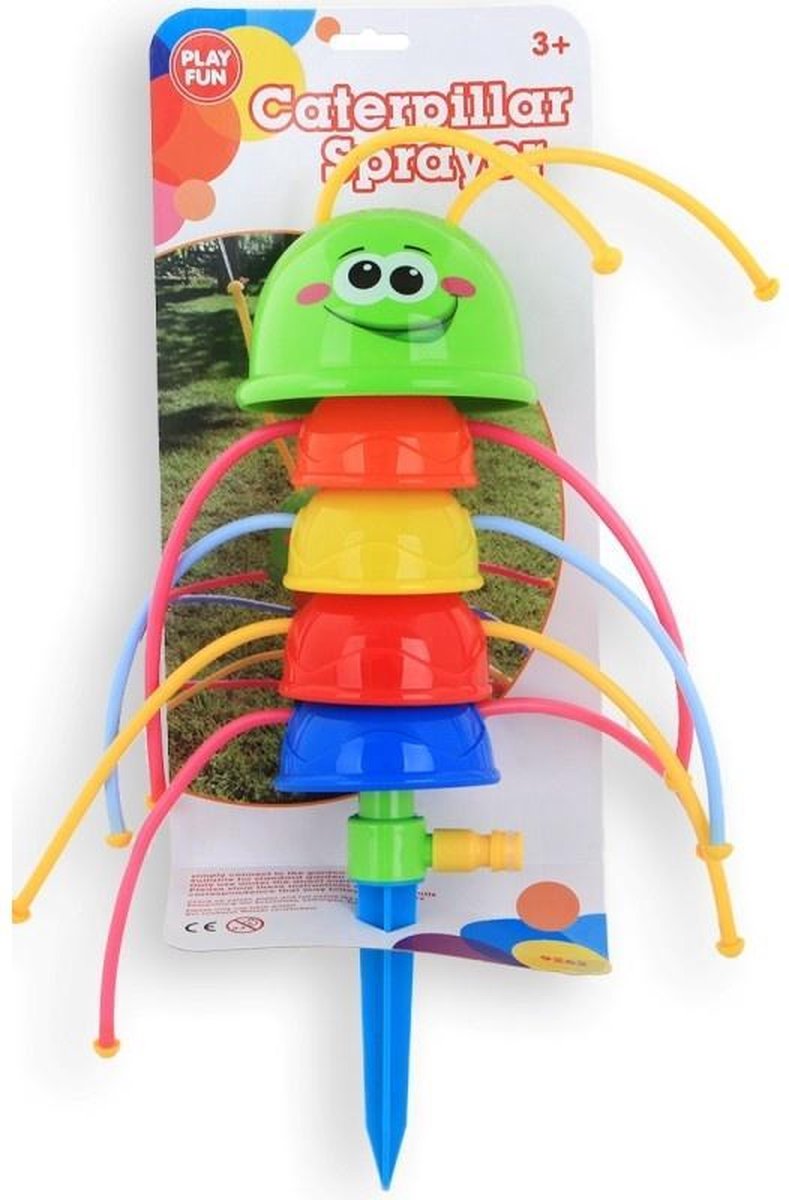Playfun Waterspoeiende Rups - Waterpret