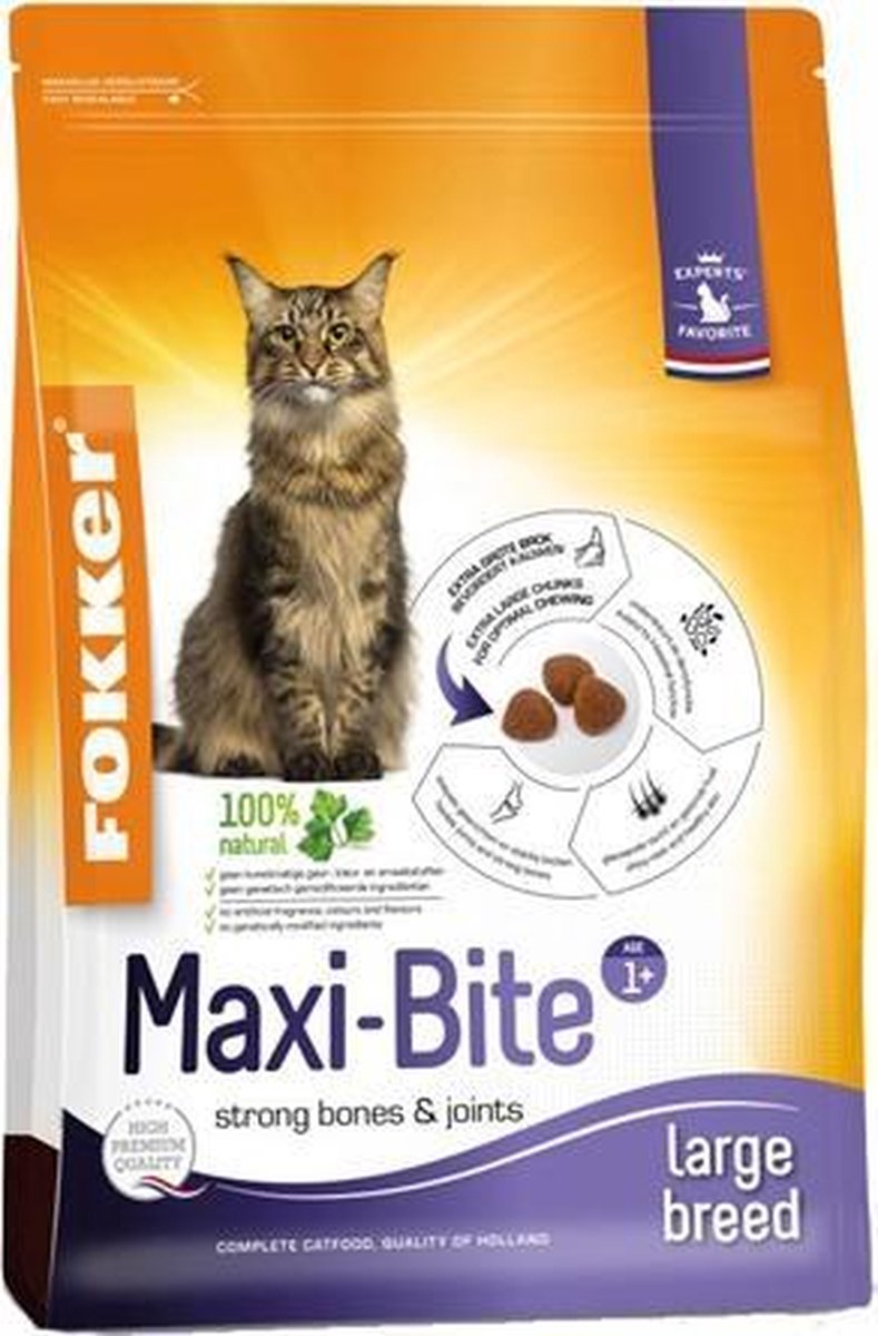 Fokker kat maxi bite large breed - 2