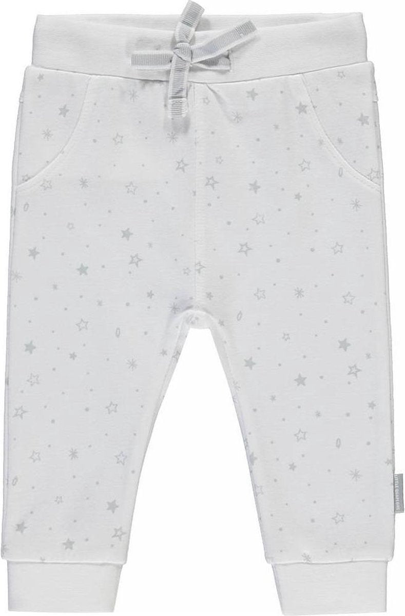 Quapi Newborn Unisex Broekje Zaza - Wit - Maat 62