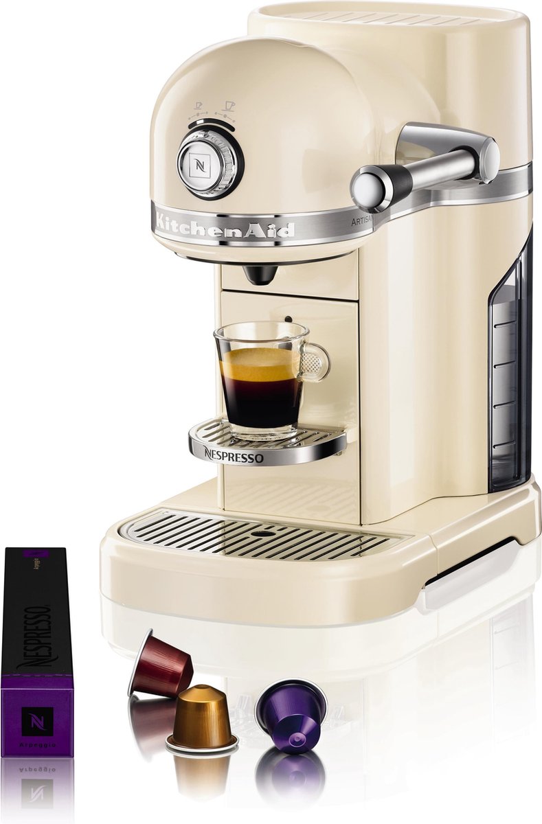 Kitchenaid KA5KES0503EAC Nespresso Artisan Amandelwit
