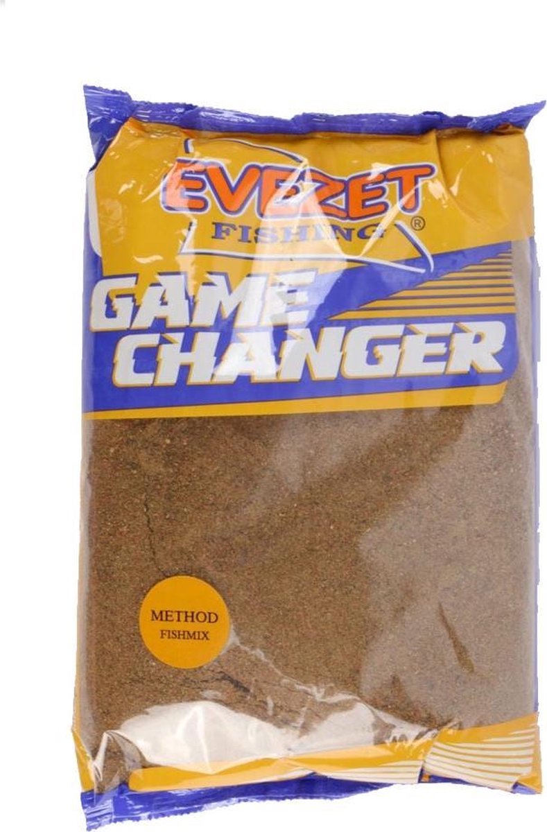 Evezet Game Changer - Method Fish Mix - 2kg - Bruin