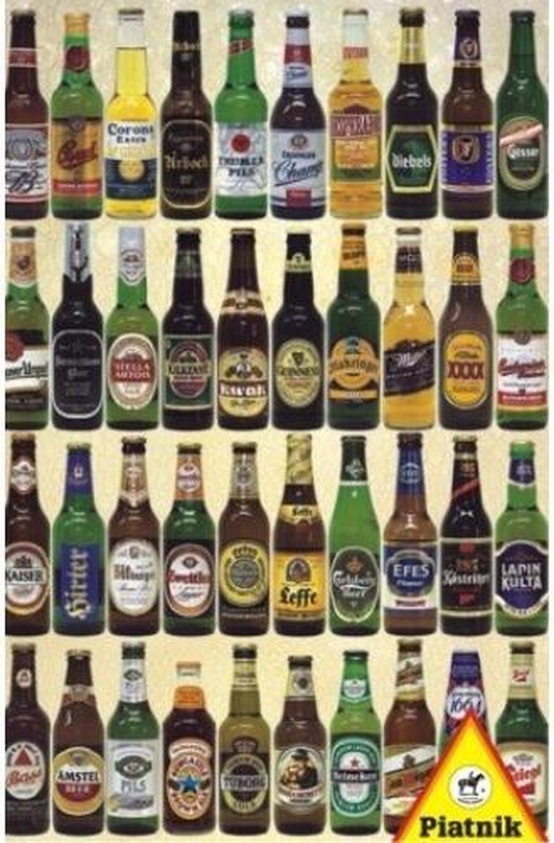 Piatnik Bierflesjes - 1000 stukjes