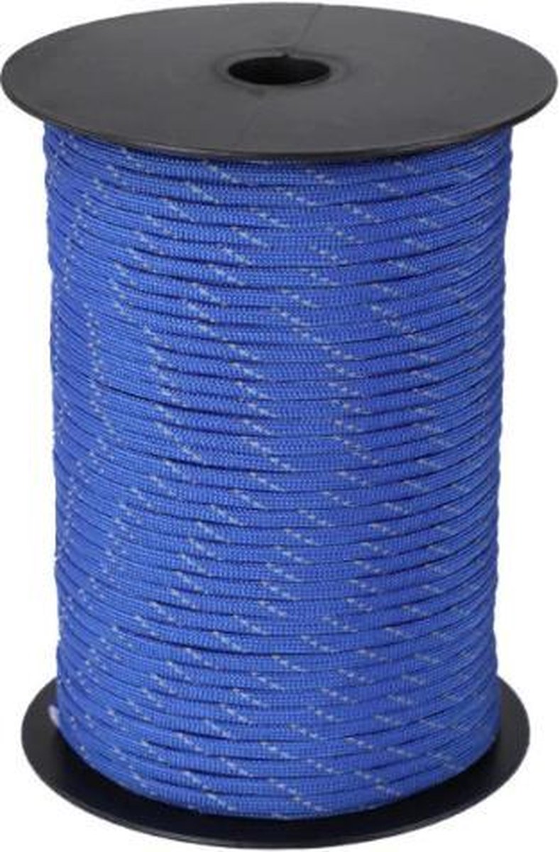 Allesvoordeliger paracord 4 mm - 7 core - b lajuw reflecterend - per 5 meter