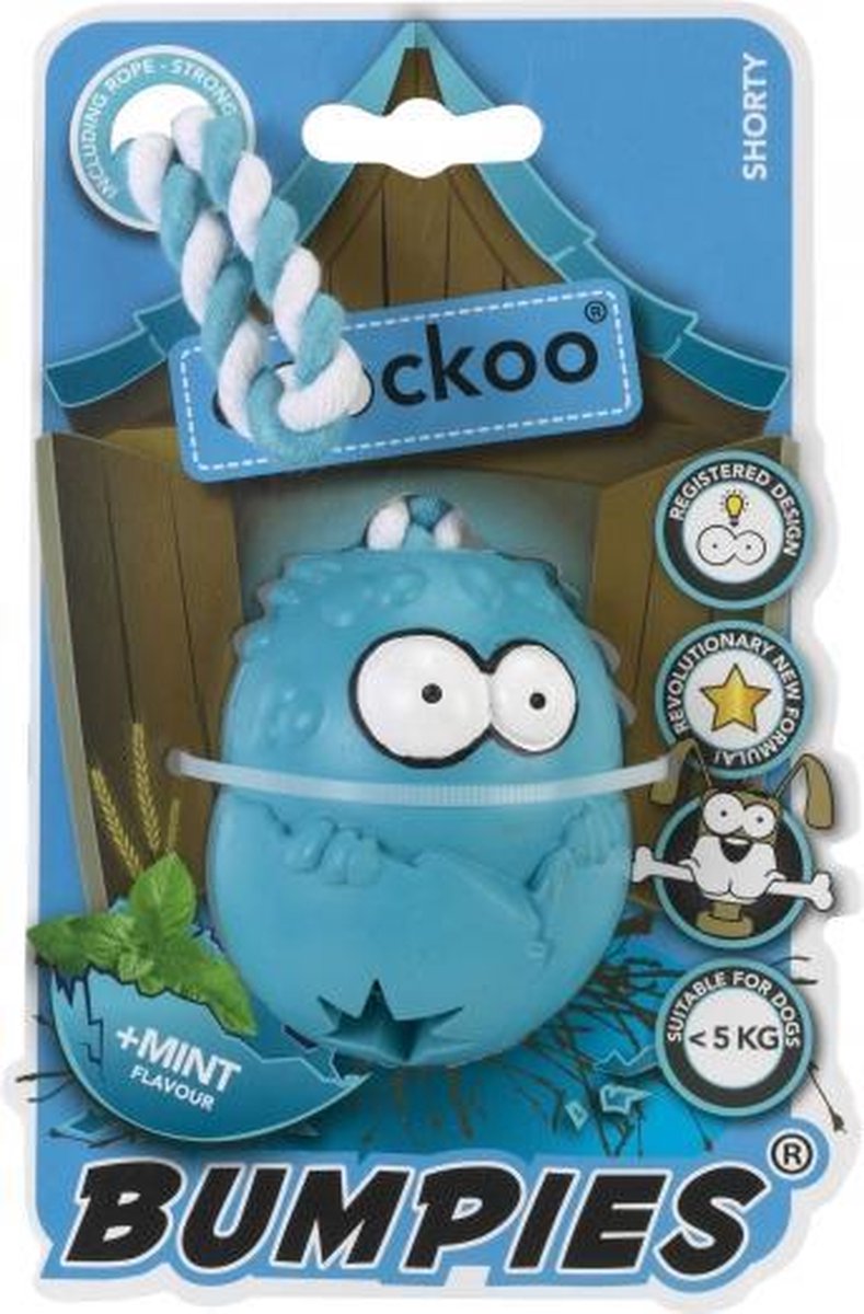 Bumpies met touw shorty mint caribbean Blauw M - 7-16kg