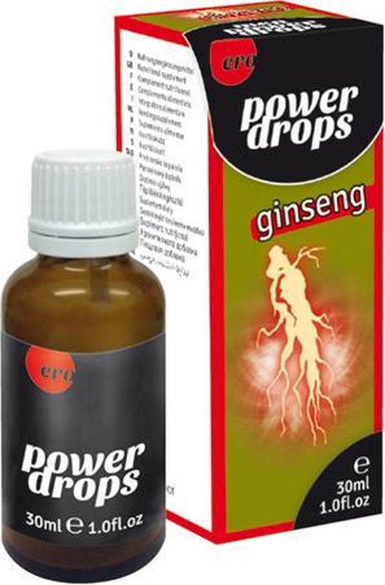 Power Ginseng druppels voor mannen - Drogist - Voor Hem