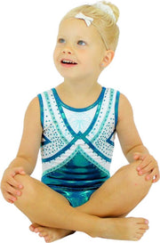Sparkle&Dream Turnpakje Dana Hawaii Mint - CLA | maat 140 - voor turnen en gymnastiek
