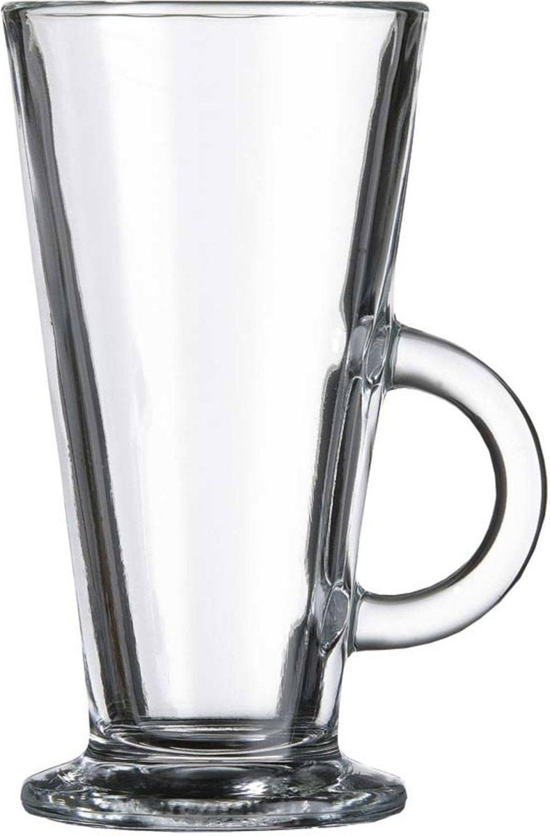 THEEGLAS / IRISH COFFEEGLAS 28CL SENSI SET A6 IN KADO VERPAKKING