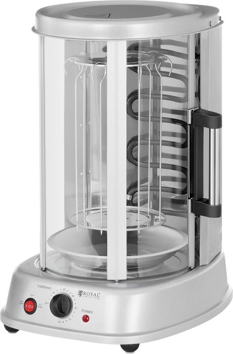 Royal Catering Verticale grill - 3-in-1 - 1.500 W - 21 L