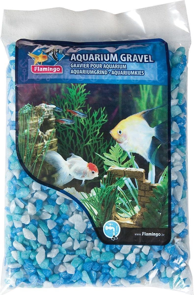 Flamingo Aquarium accessoire Grind Fegro 1KG - Blauw - 1 kg