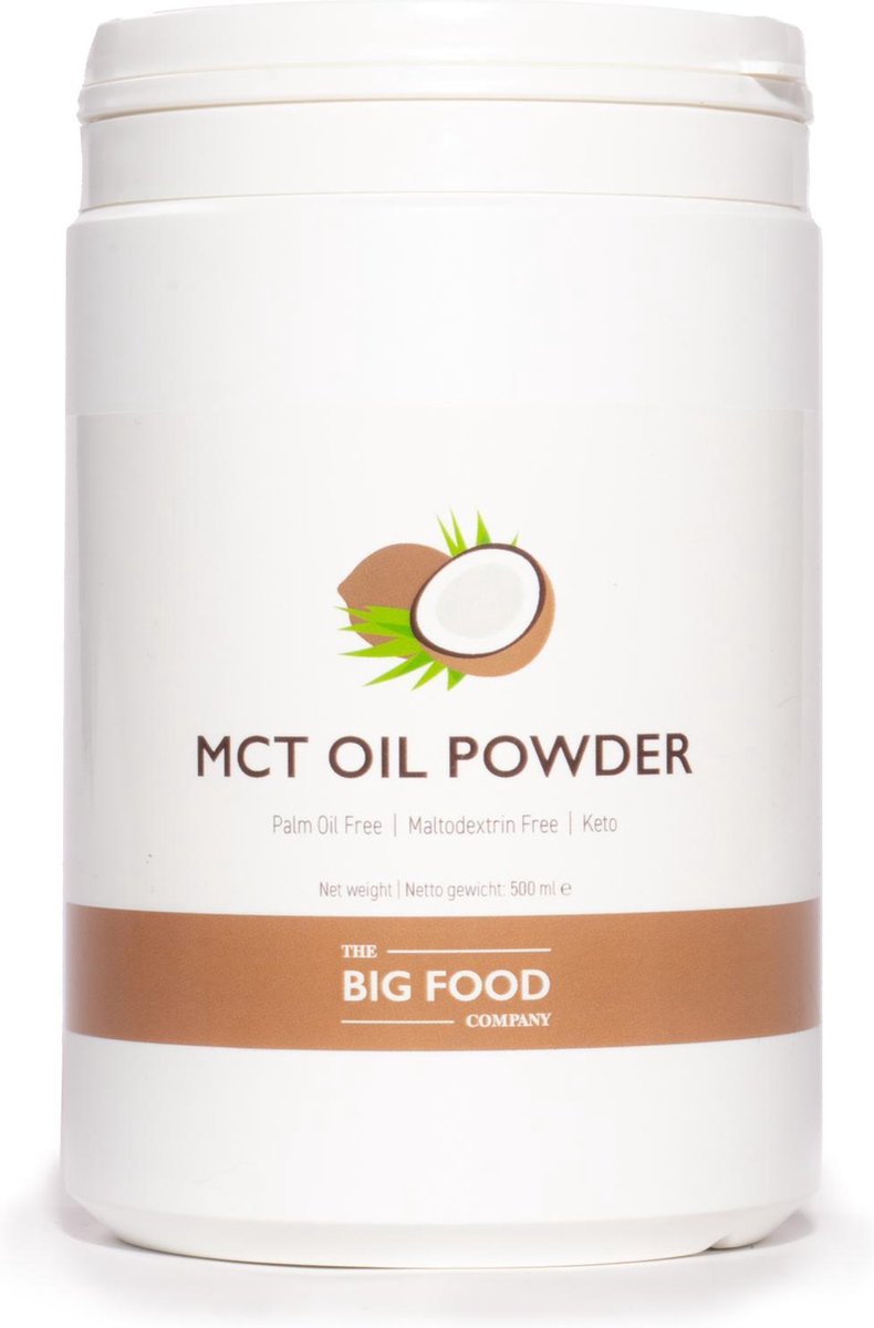 BIG FOOD MCT OIL POEDER - 500GRAM -