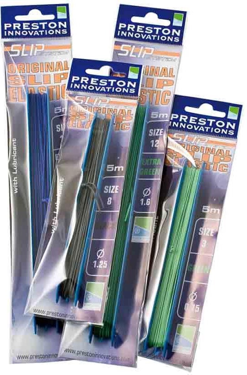 Preston elastiek 1.06 mm 5 meter