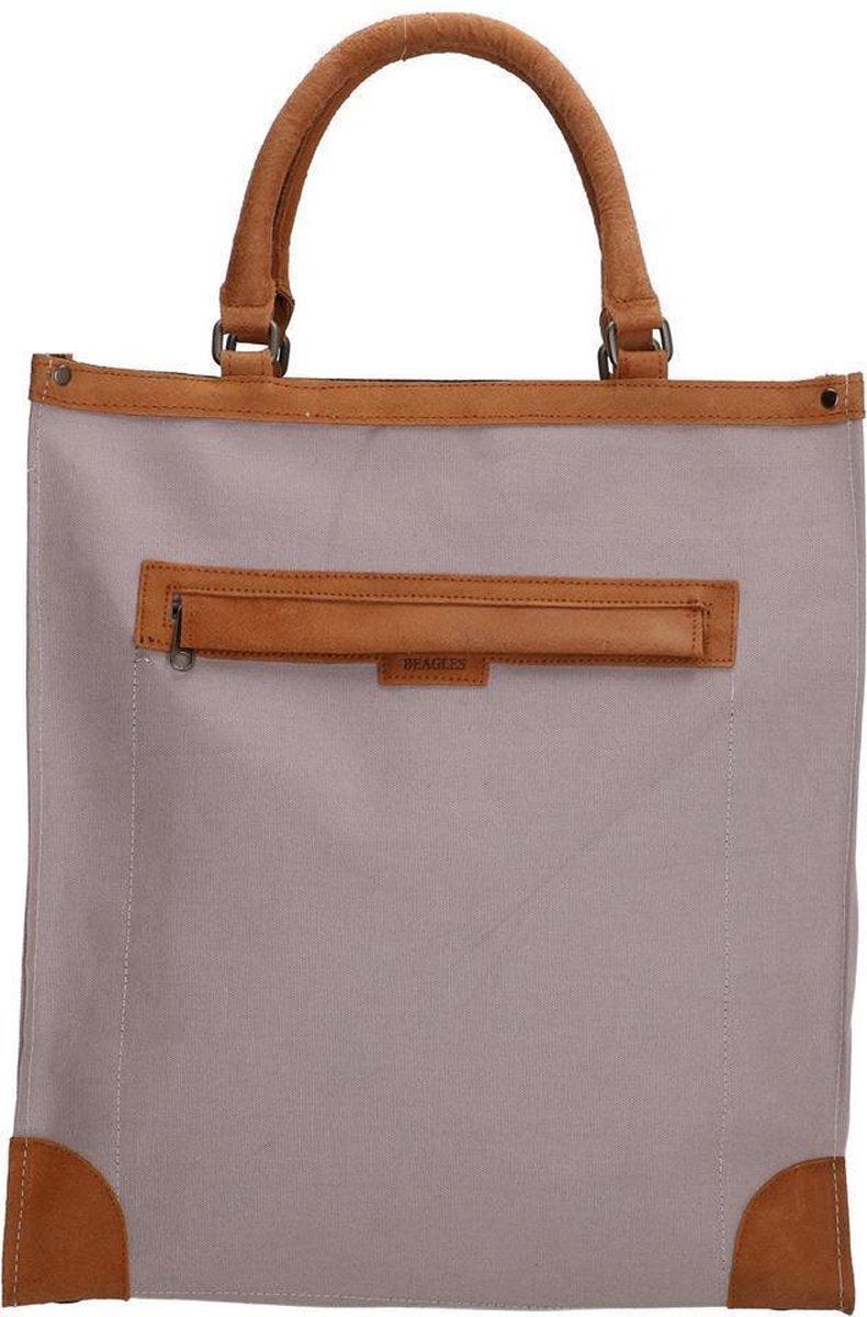 Beagles boodschappentas grey