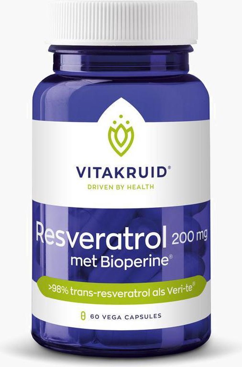 VitaKruid Resveratrol 200 mg - 60 vcaps