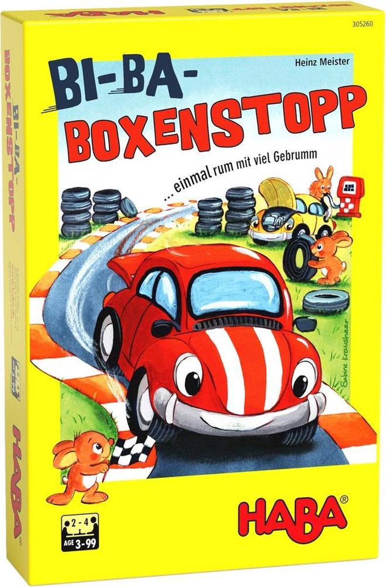 HABA Spiel - Bi-Ba-Boxenstop (Duits)