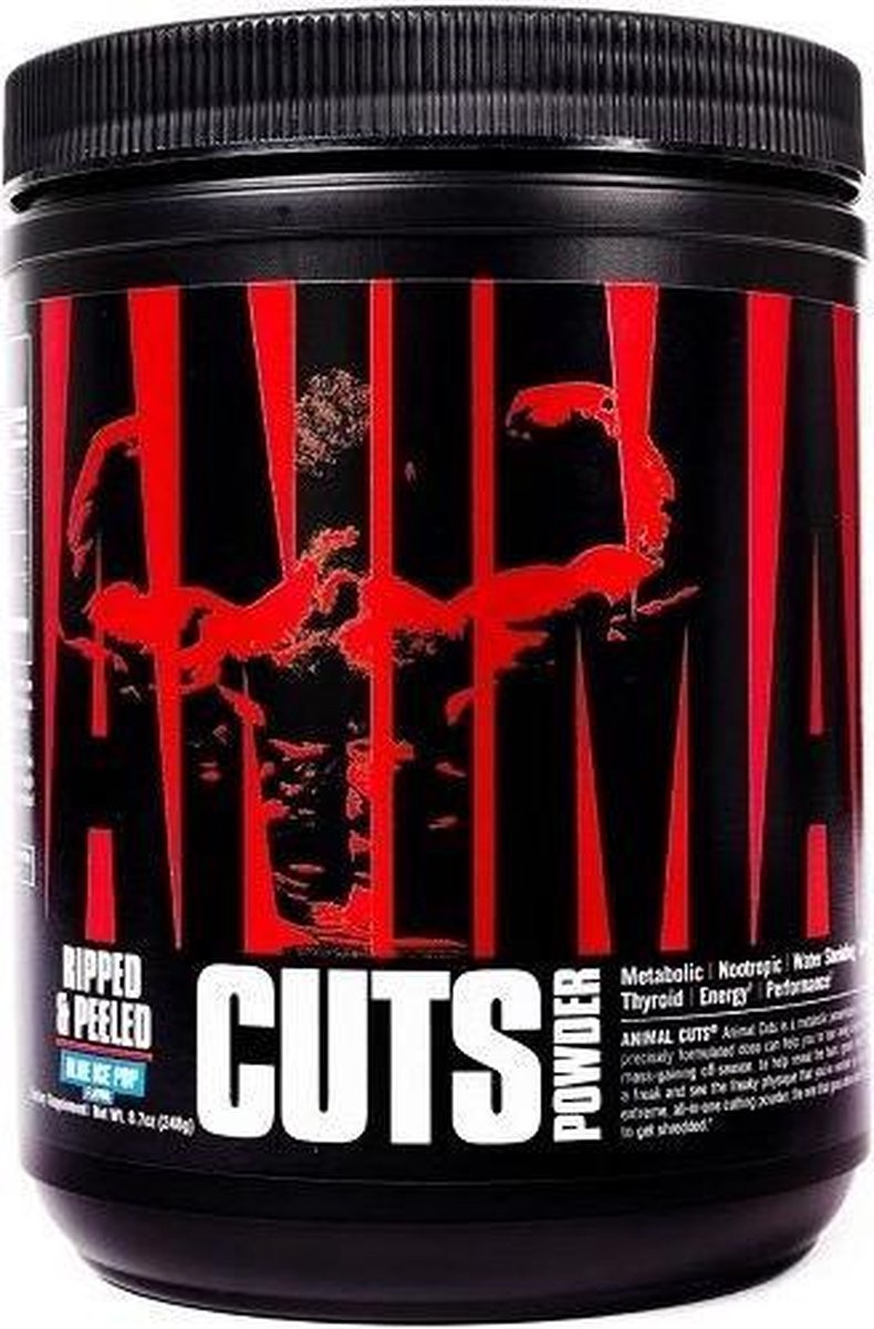Animal Cuts Powder 42 servings Blue Ice Pop