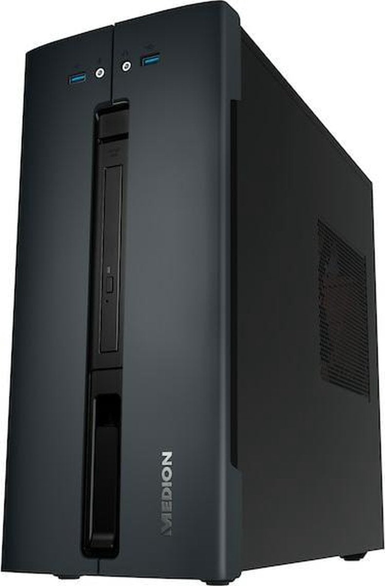 MEDION AKOYA E62013 DDR4-SDRAM i5-10400 Tower Intel® 10de generatie Core™ i5 8 GB 512 GB SSD Windows 10 Home PC Zwart