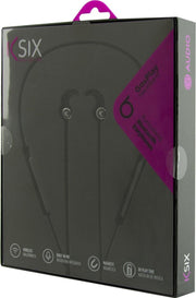 Ksix - Go en Play Draadloze Sport Koptelefoon Stereo met Microfoon - Zwart