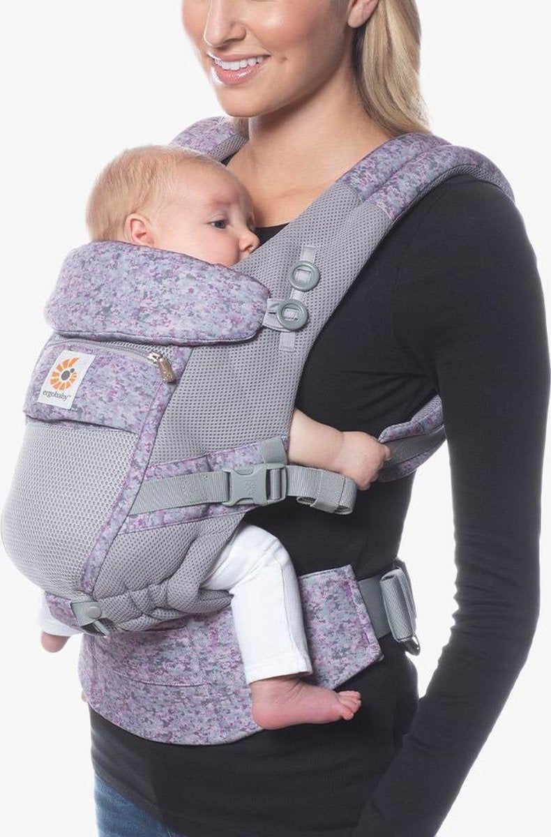 Ergobaby Baby Draagzak Adapt Cool Pink Digi Camo - ergonomische draagzak vanaf geboorte