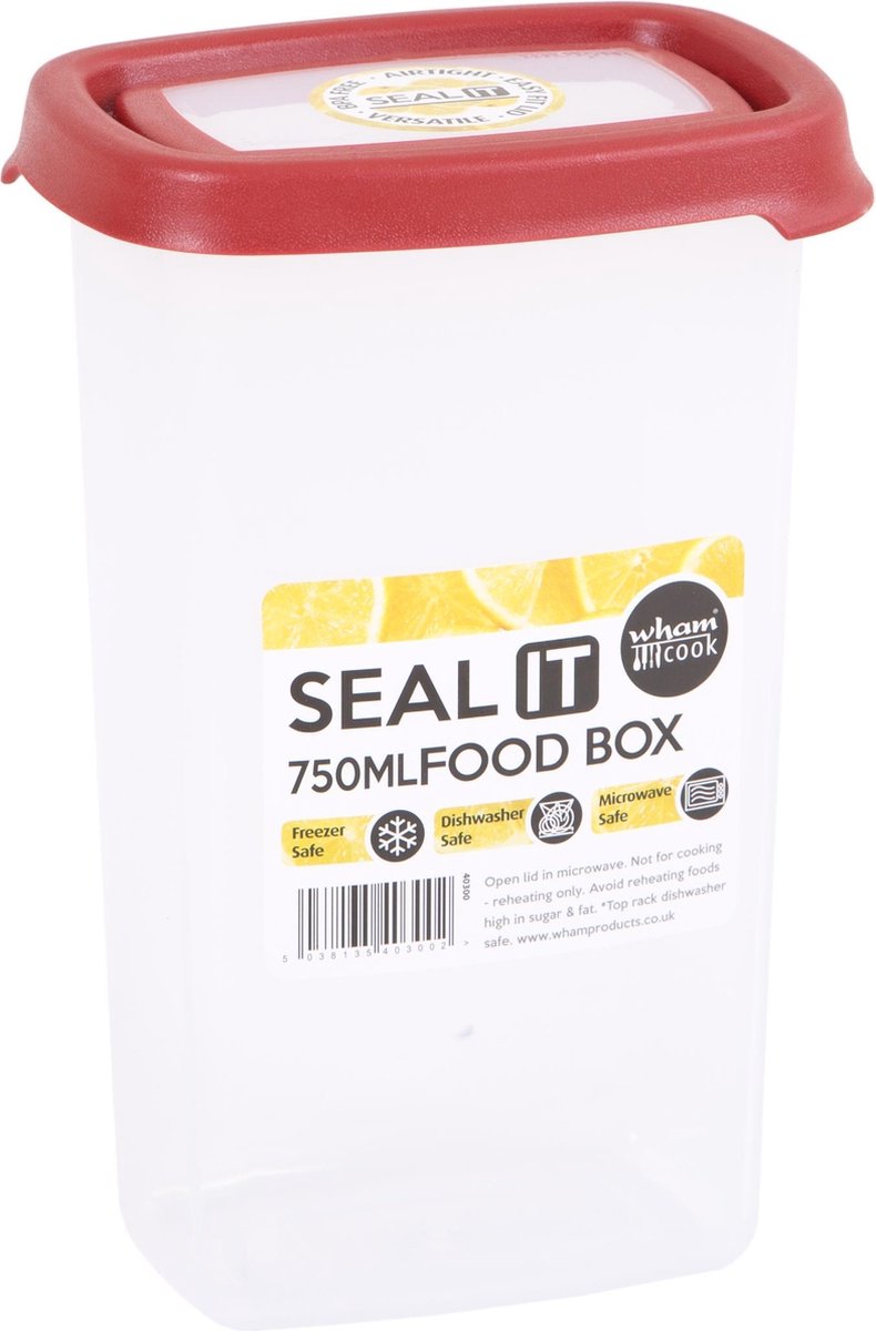 Seal It Opbergbox Rechthoekig