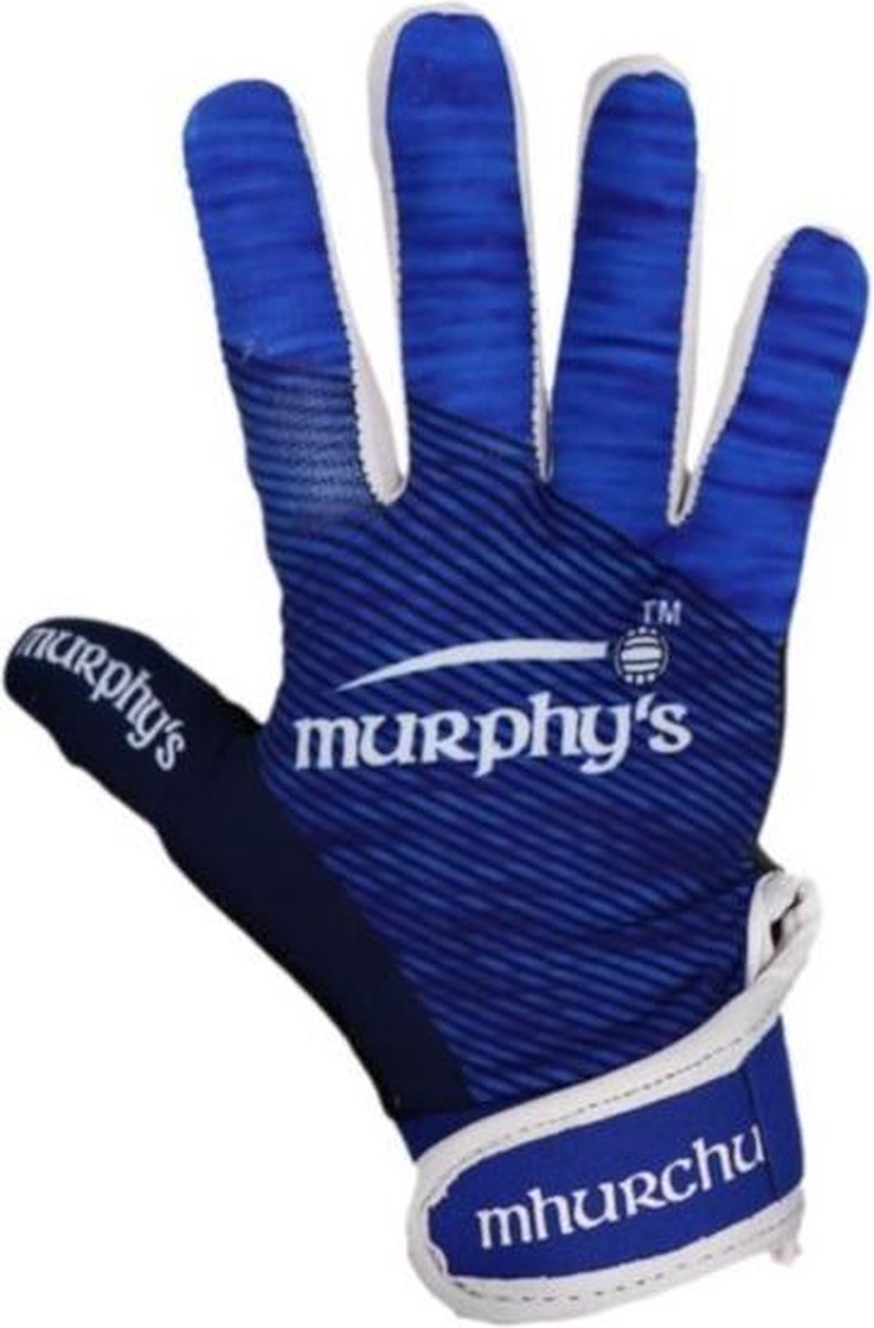 Murphys Sporthandschoenen Gaelic Gloves Junior Latex Blauw/wit Maat 4