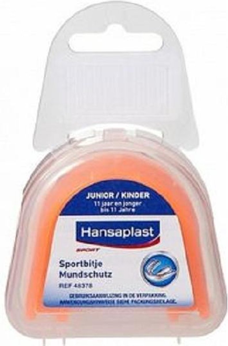 Hansaplast Sportbitje junior t/m 11 jaar Kleur Blauw/oranje