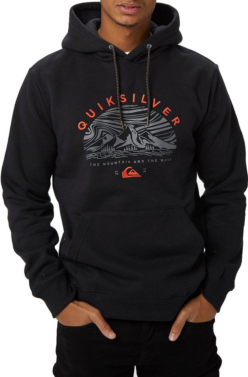 Quiksilver Big Log Trui Zwart Heren
