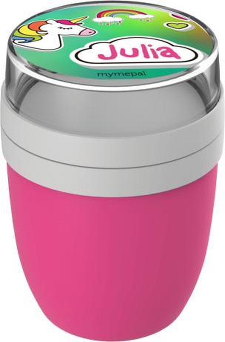Mepal Lunchpot Ellipse eenhoorn met naam