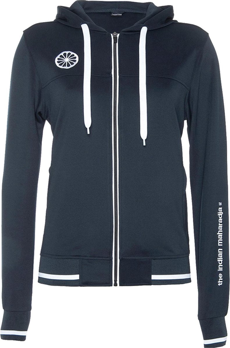 Indian Maharadja Dames Tech Hooded FZ Sweater - Sweaters  - blauw donker - L