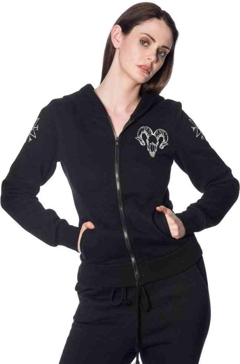 Banned Vest met capuchon -L- RAM Zwart