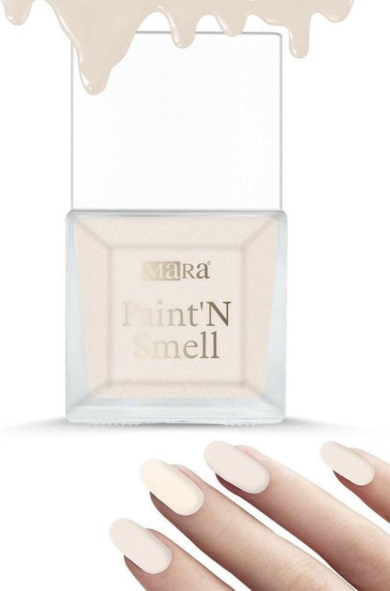 Mara Paint'N Smell - Vanilla - Nagellak - Ruikt erg lekker!