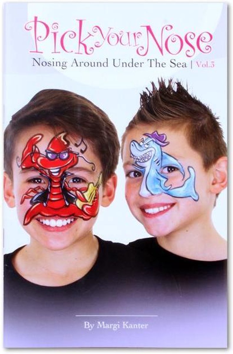 Schminkboek Pick your nose 3 by Margi Kanter