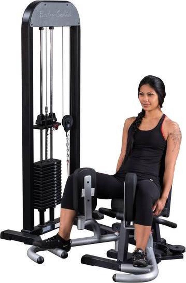 INNER/OUTER THIGH met 95 kg gewichtstapel