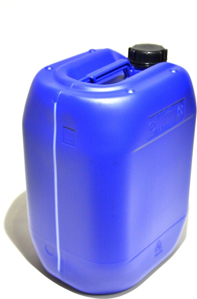 3x Jerrycans 20L UN- Blauw met zichtstreep