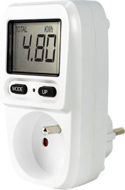 EcoSavers Energie Meter Mini BE / FR plug penaarde | Energieverbruiksmeter | Verbruiksmeter Electriciteit | Electriciteitsmeter