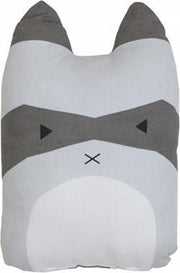 FABELAB Dieren Kussen/Knuffel - Rascal Racoon