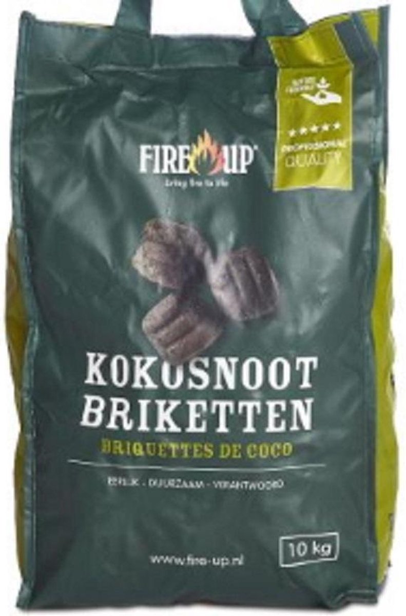 NATUURLIJKE COCOS BRIKETTEN ZAK 3 KG