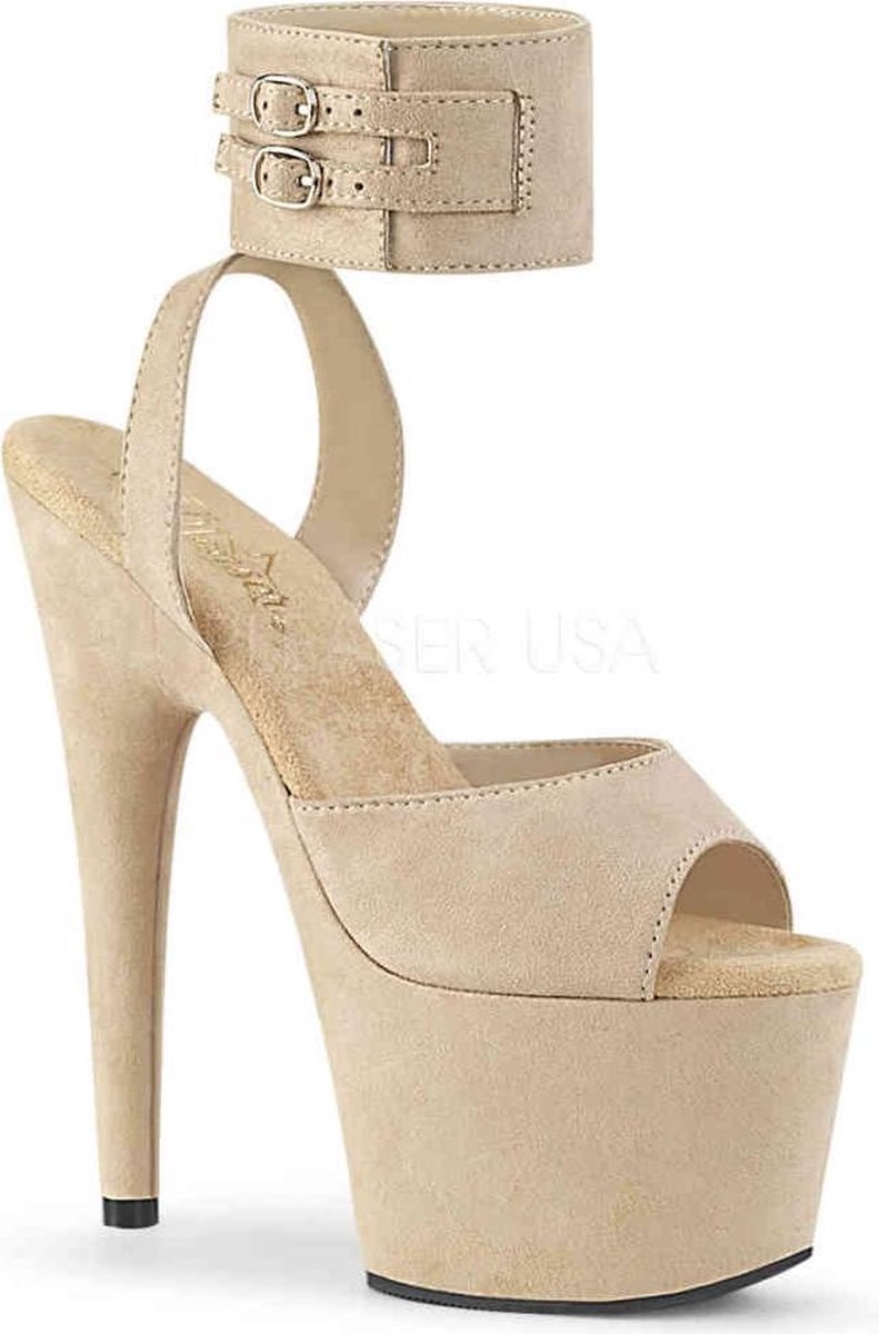 Pleaser Hoge hakken -37 Shoes- ADORE-791FS Beige
