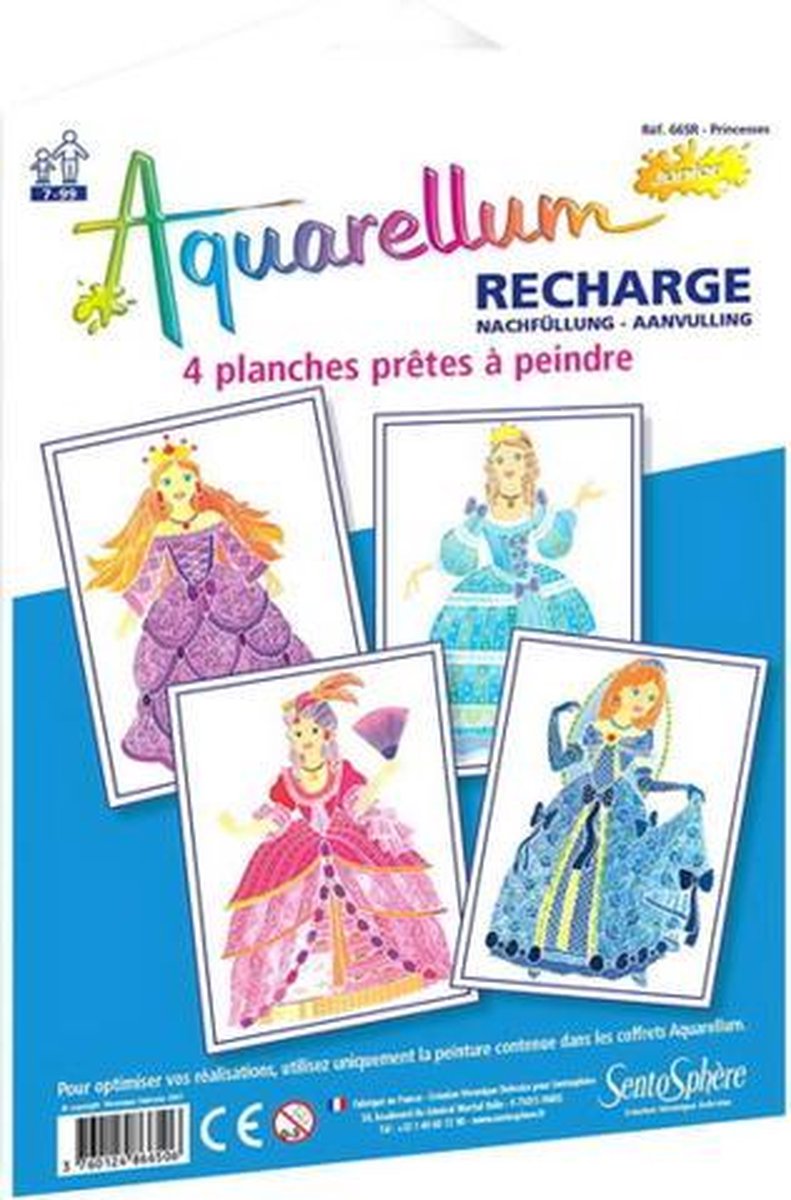 Aquarellum Junior Navulling - Prinsessen