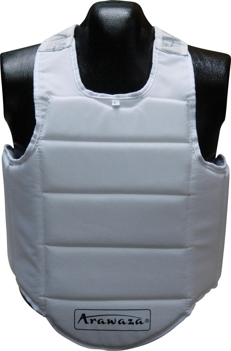Karate-bodyprotector Arawaza | wit - Product Kleur: Wit / Product Maat: L