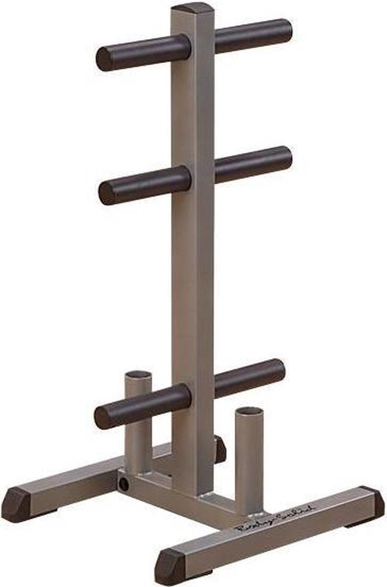 Body Solid Olympic Plate Tree & Bar Holder