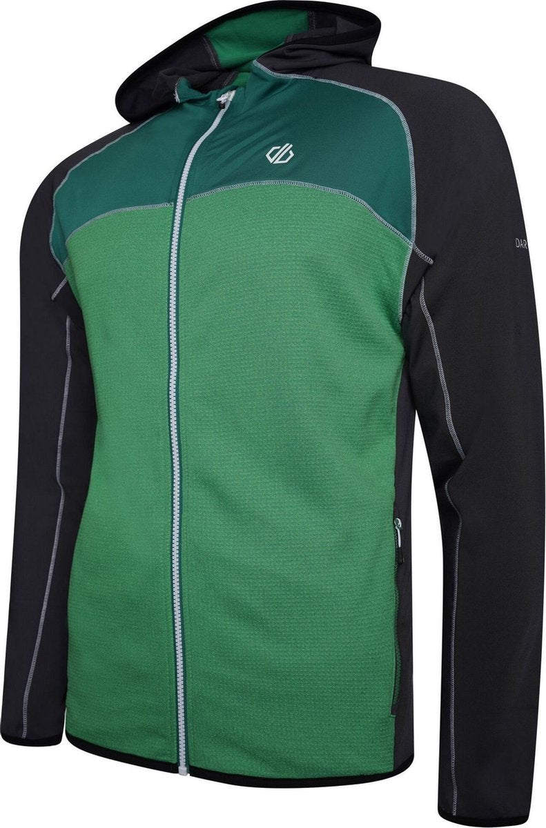 Dare 2b Outdoorvest Ratified Ii Heren Jersey Zwart/groen Maat S