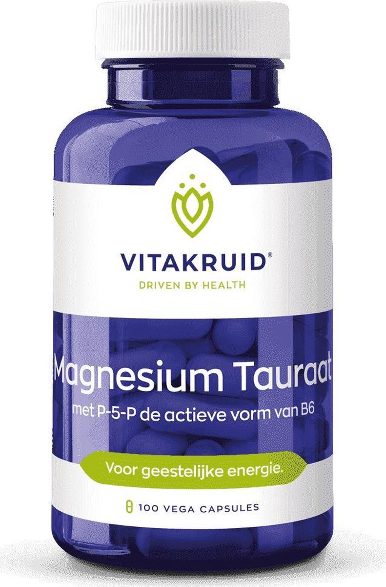 Magnesium Tauraat met P-5-P (150 stuks) - Vitakruid