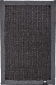 Krabmat krappa hoek Zwart 58x38x1