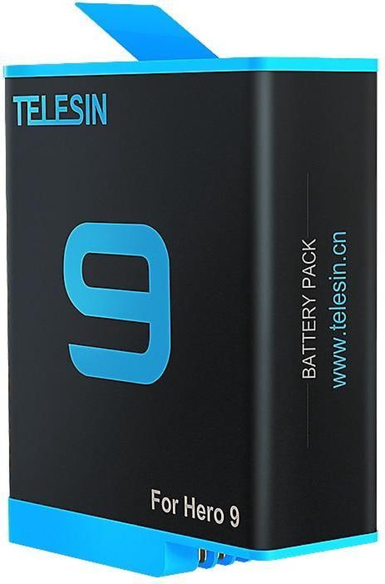PRO SERIES Accu Batterij 1750mAh Geschikt voor GoPro Hero 9