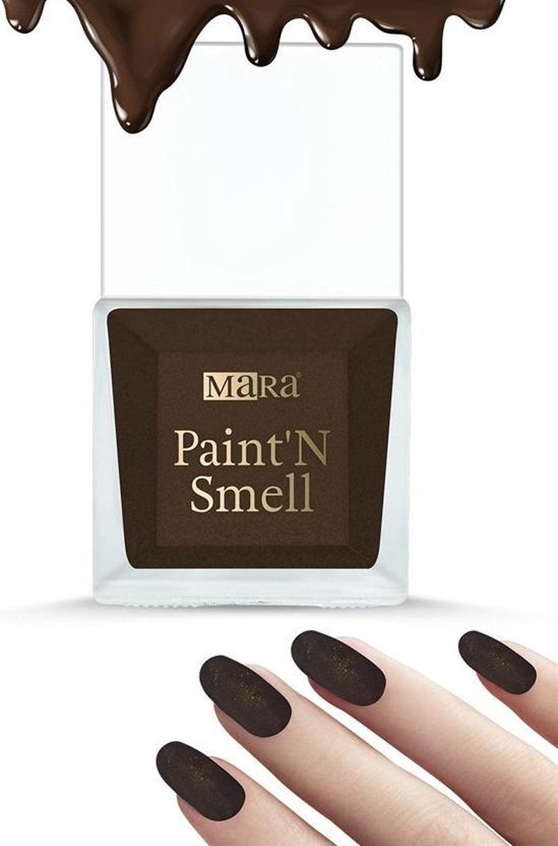 Mara Paint'N Smell - Chocolate - Nagellak - Ruikt erg lekker!