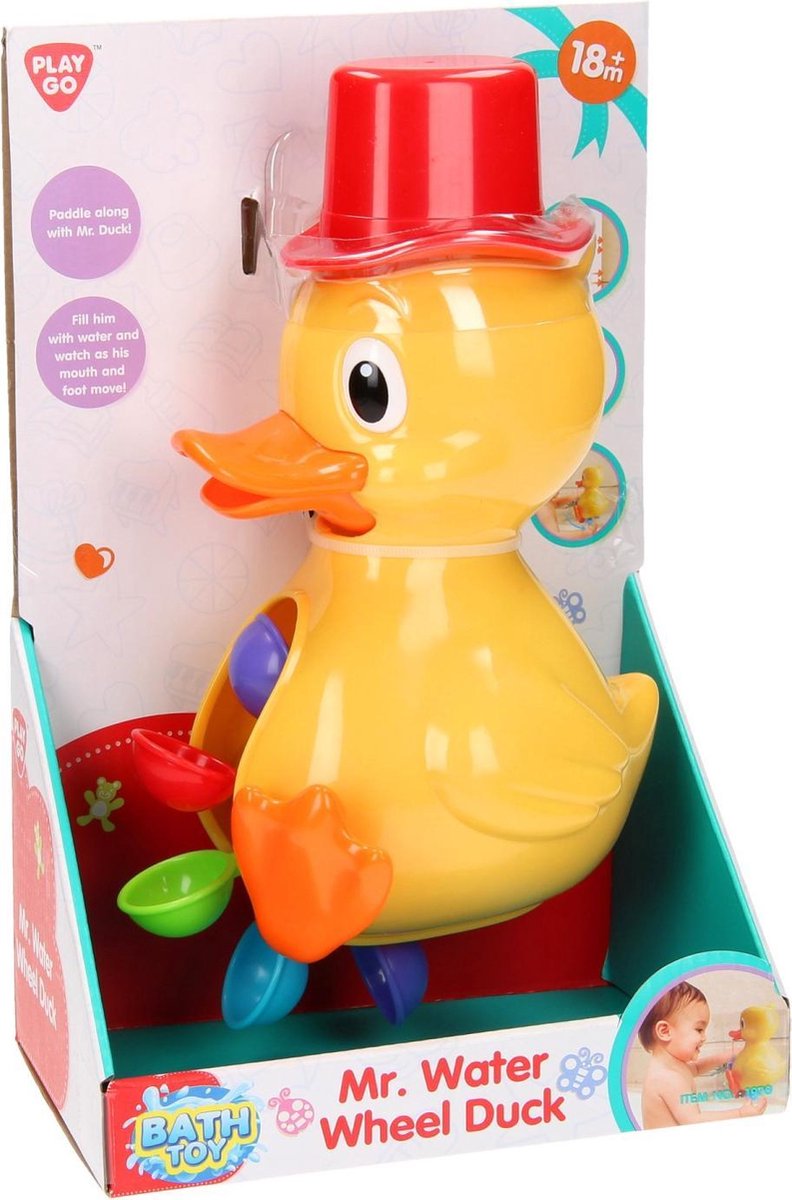 Playgo Waterrad Eend
