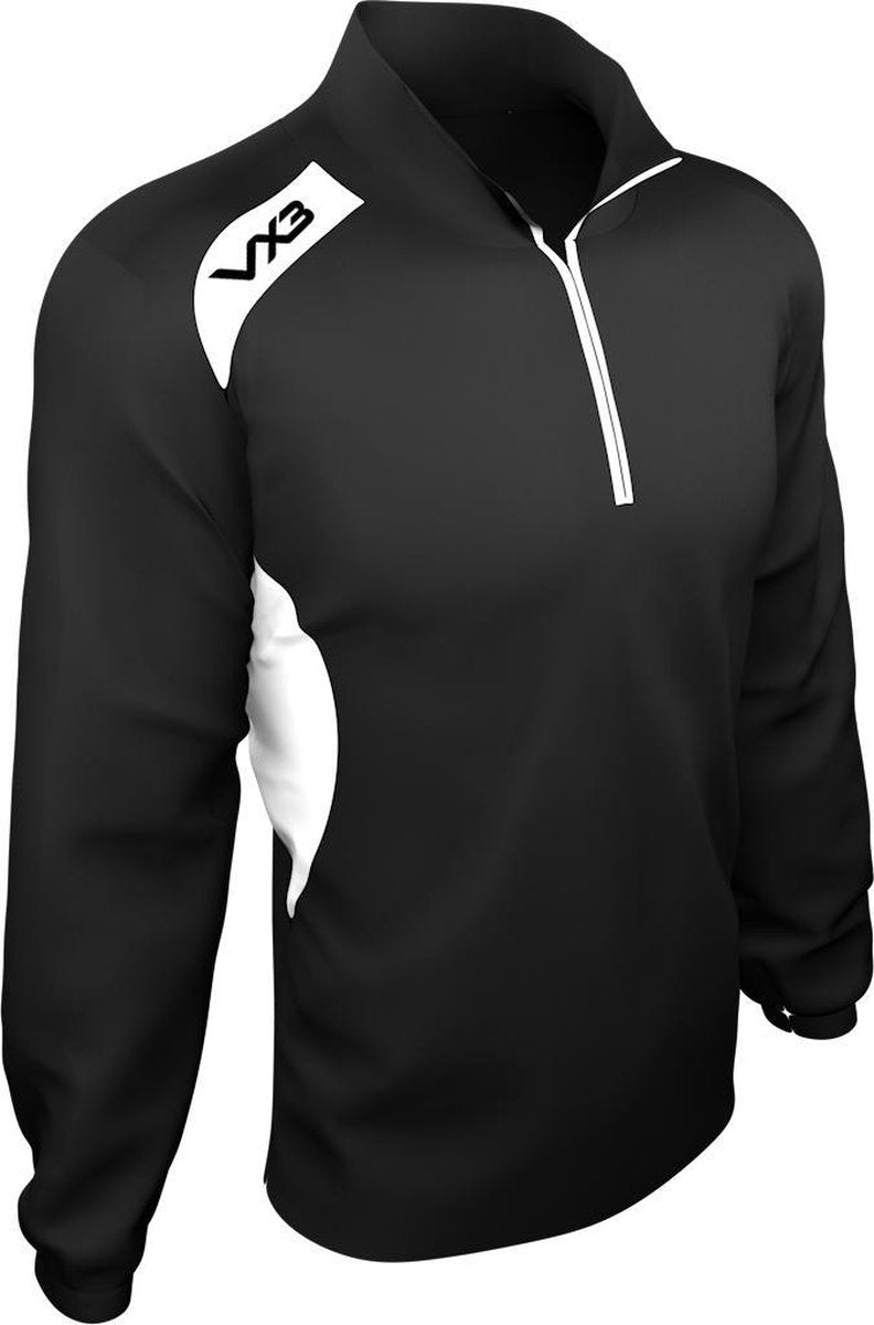VX3 Team Tech Half Zip Train Jacket B/W L